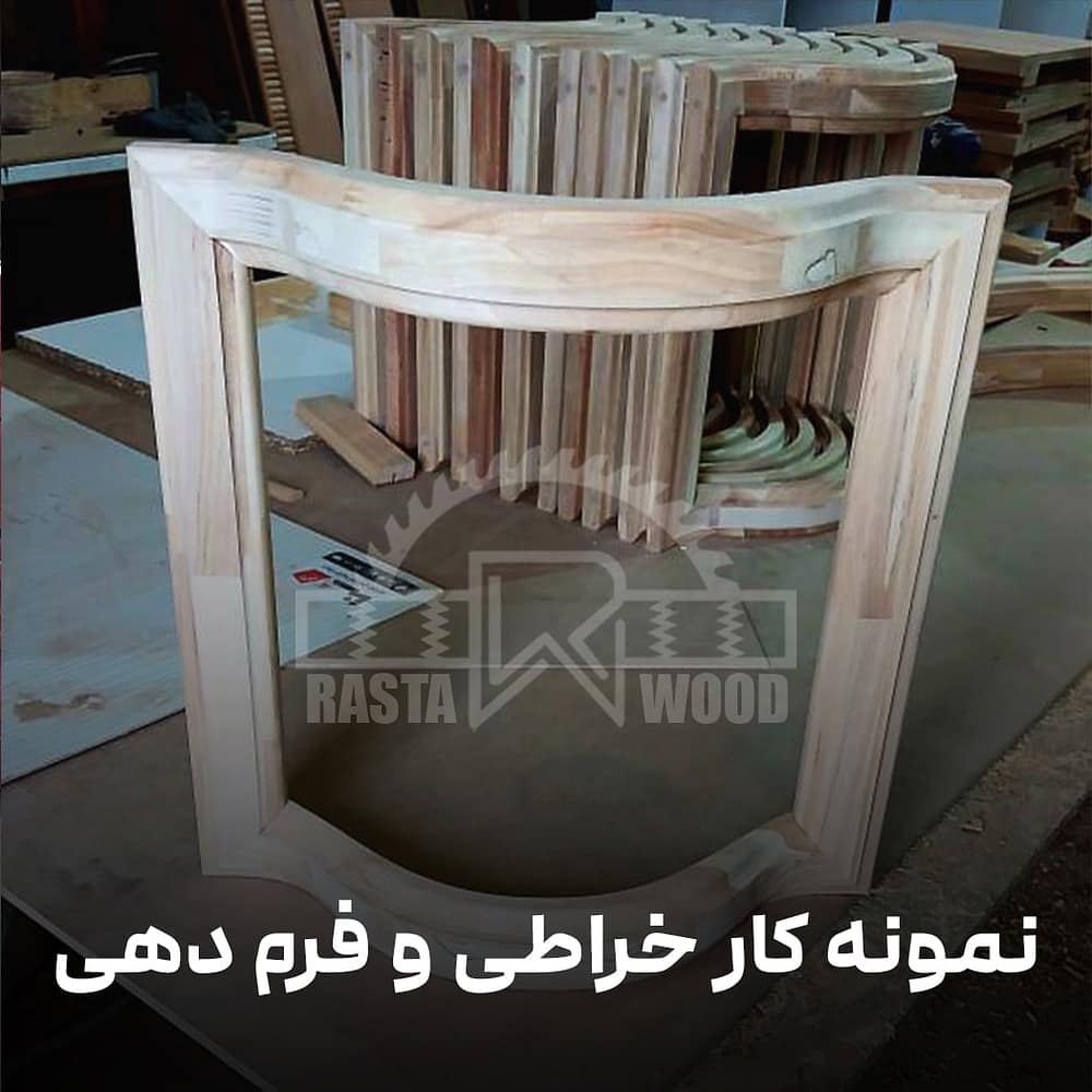 فینگر جوینت رستا چوب نوین 112 خراطی 1 min